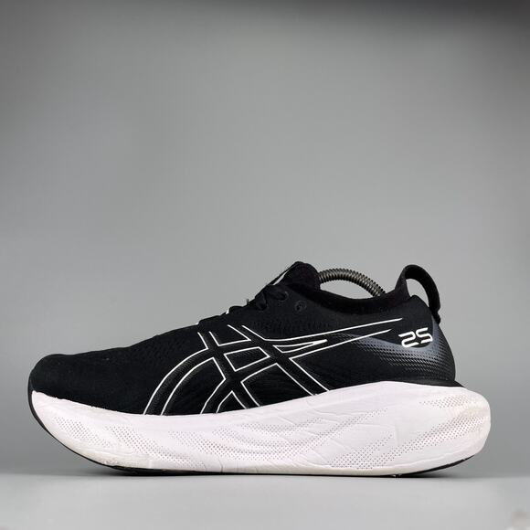 ASICS GEL-Nimbus 25 Women's 10 Wide Black Running Sneakers Athletic Shoes Casual - Picture 7 of 9